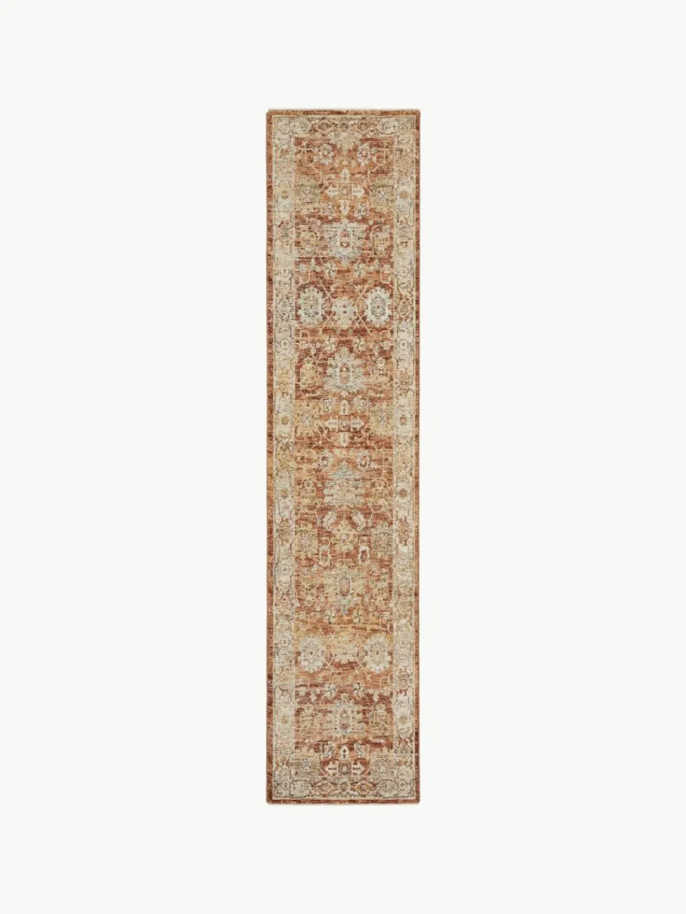 Laagpolige loper Sahar met meanderpatroon^Rama Carpets Online