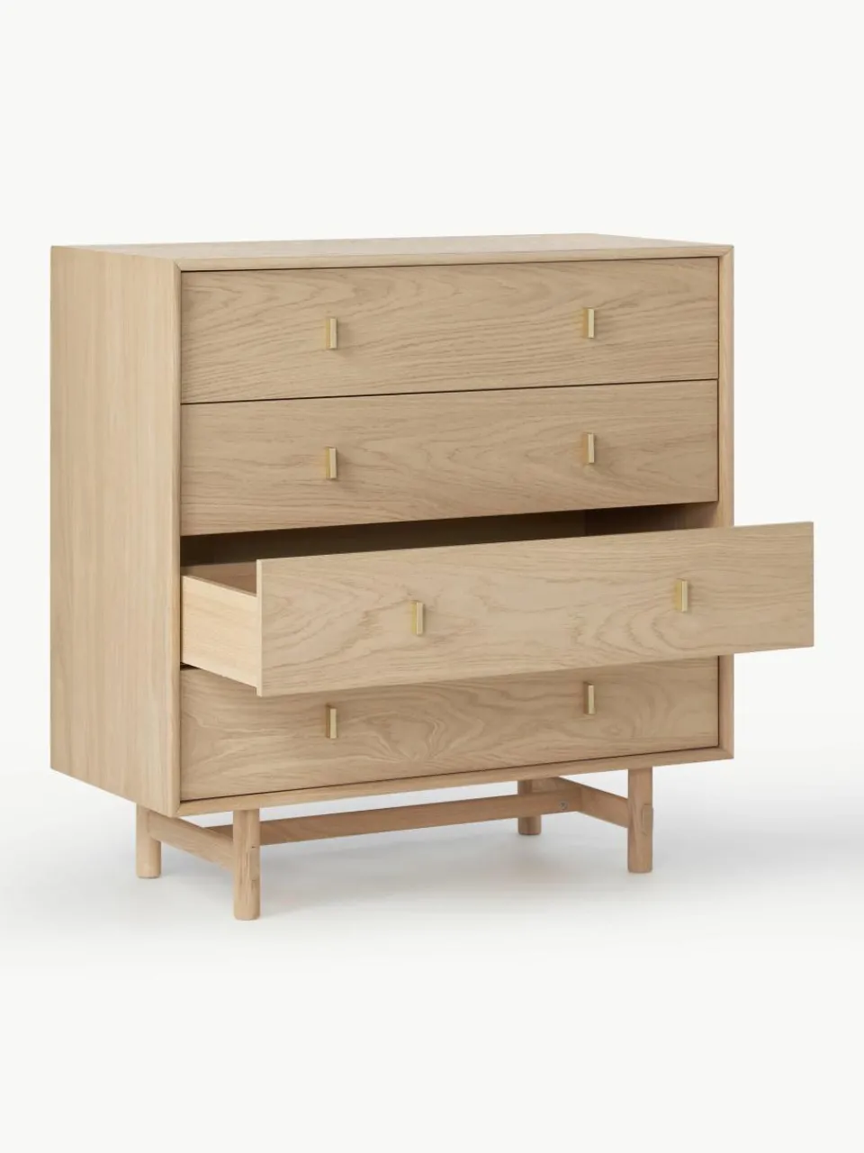 Ladekast Diana van eikenhout^Westwing Collection Hot