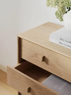 Ladekast Diana van eikenhout^Westwing Collection Hot