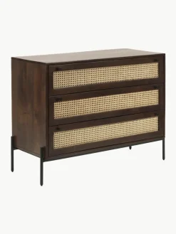 Ladekast Vienna met Weens vlechtwerk^Westwing Collection Sale