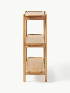 Lage houten wandkast Libby^Westwing Collection Outlet