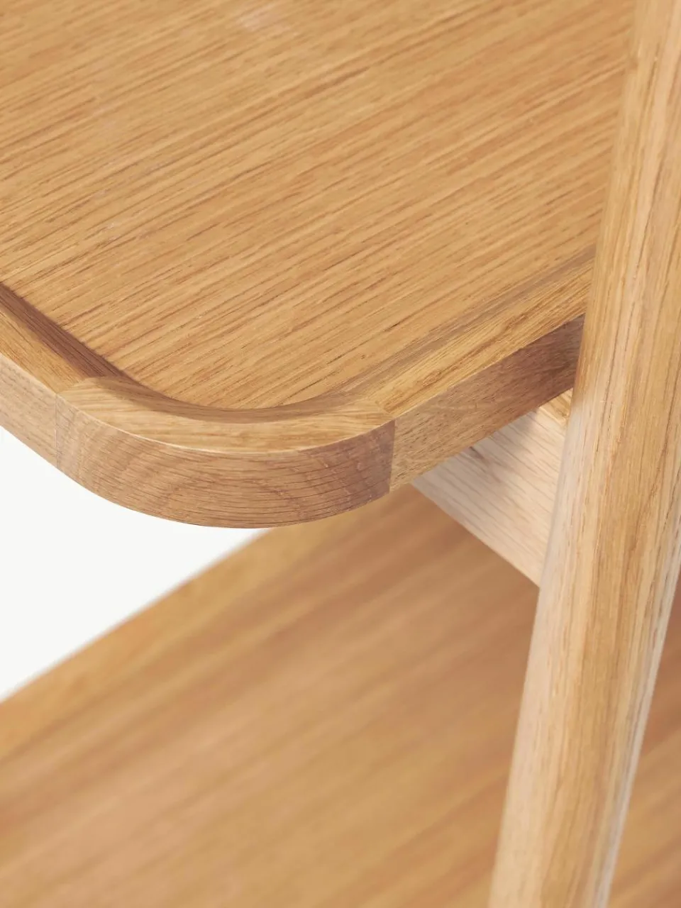 Lage houten wandkast Libby^Westwing Collection Outlet