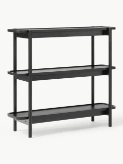 Lage houten wandkast Libby^Westwing Collection Outlet