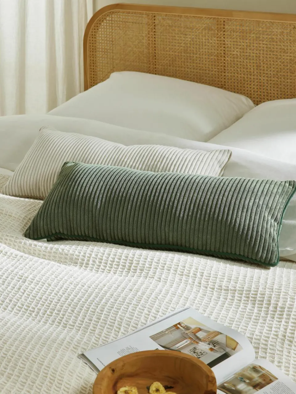 Lang corduroy kussen Kylen^Westwing Collection Online