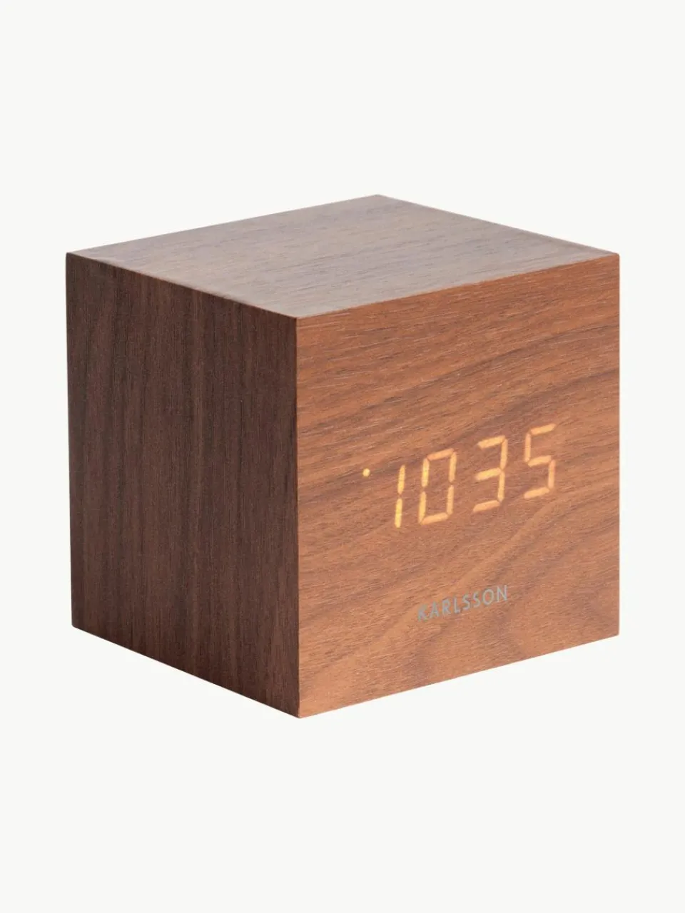 LED wekker Cube met USB-aansluiting^Karlsson Sale
