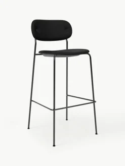 Lederen barkruk Co met metalen frame^Audo Copenhagen New