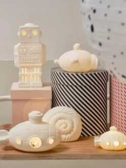 LED-kinderlampen op batterijen Schepen, set van 2^Jotex Hot