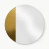 Lijstloze wandspiegel Enjo met decor^Westwing Collection Fashion