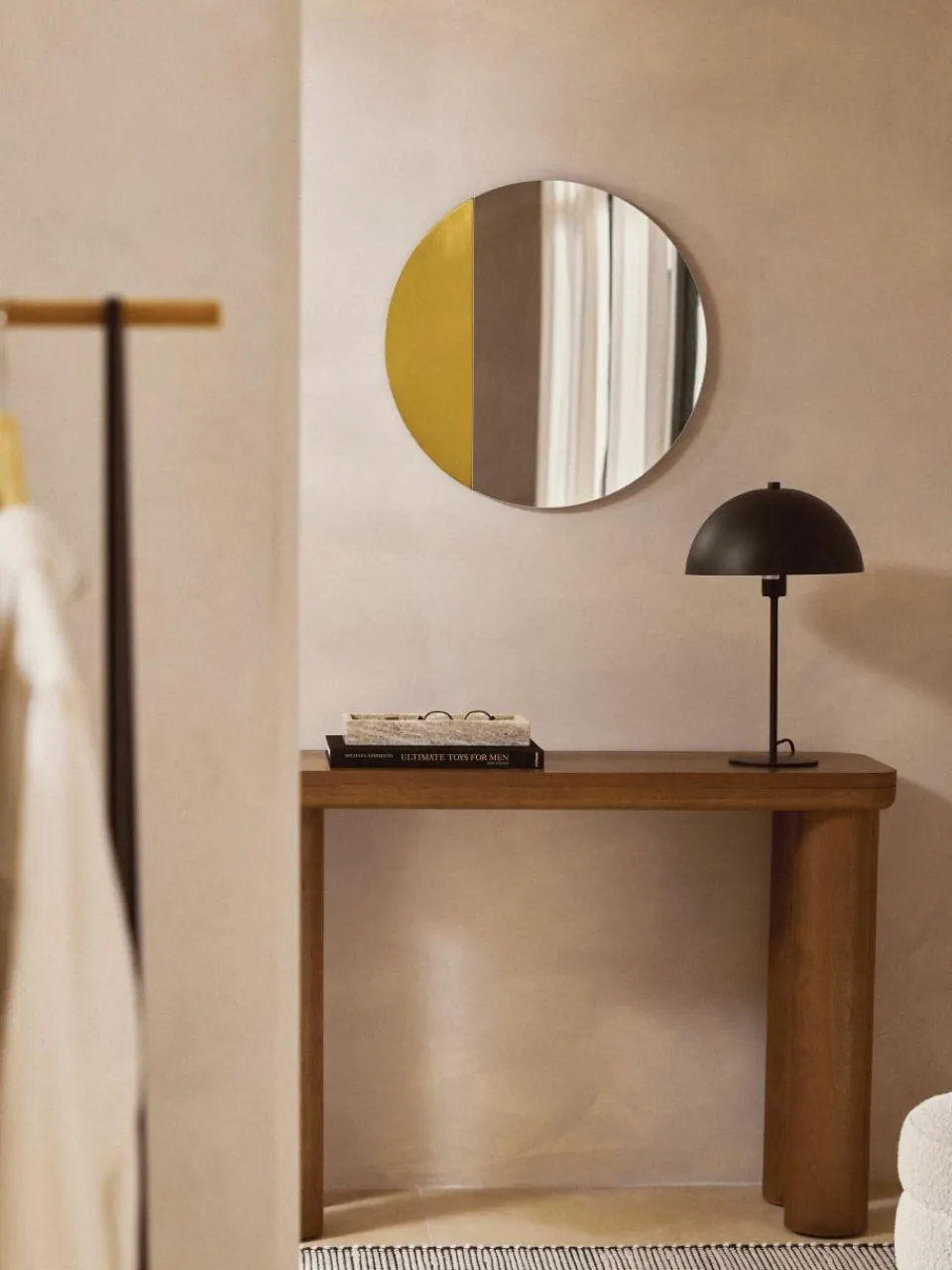 Lijstloze wandspiegel Enjo met decor^Westwing Collection Fashion