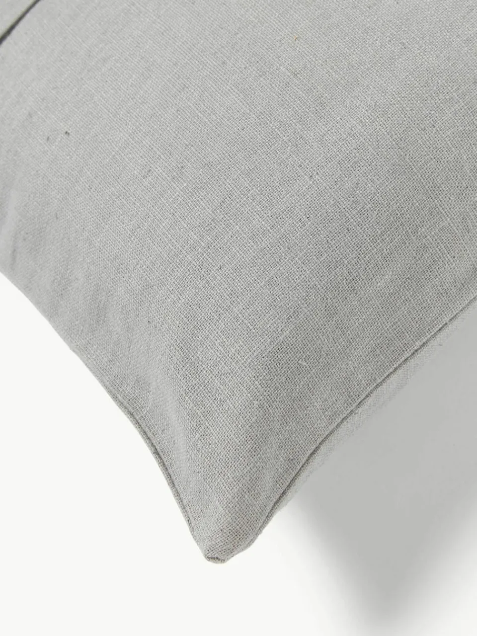 Linnen kussenhoes Dalia met structuurpatroon^Westwing Collection Online