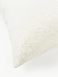 Linnen kussenhoes Dalia met structuurpatroon^Westwing Collection Clearance