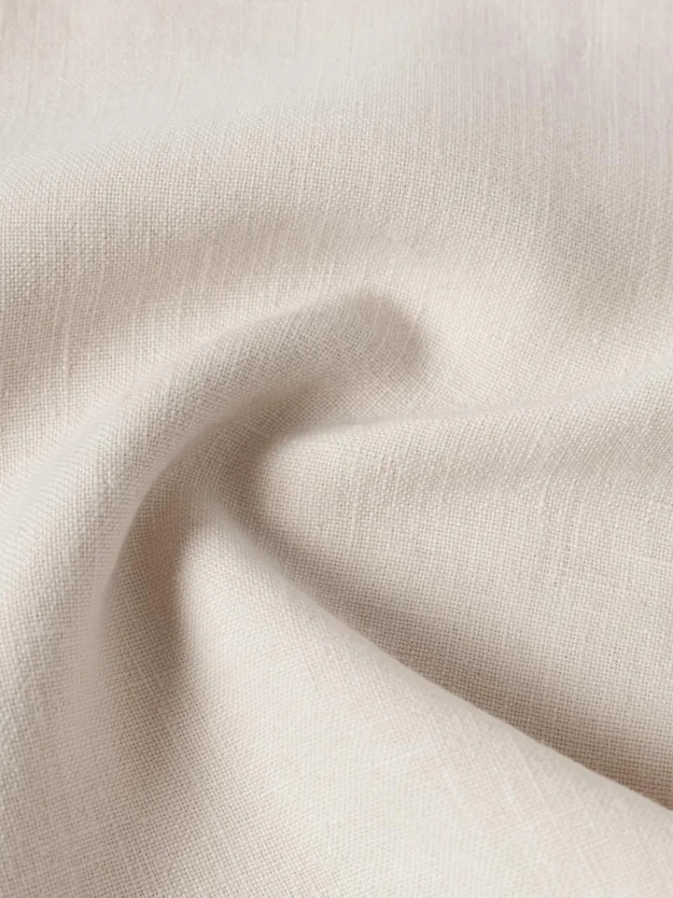 Linnen kussenhoes Luana met franjes^Westwing Collection Hot