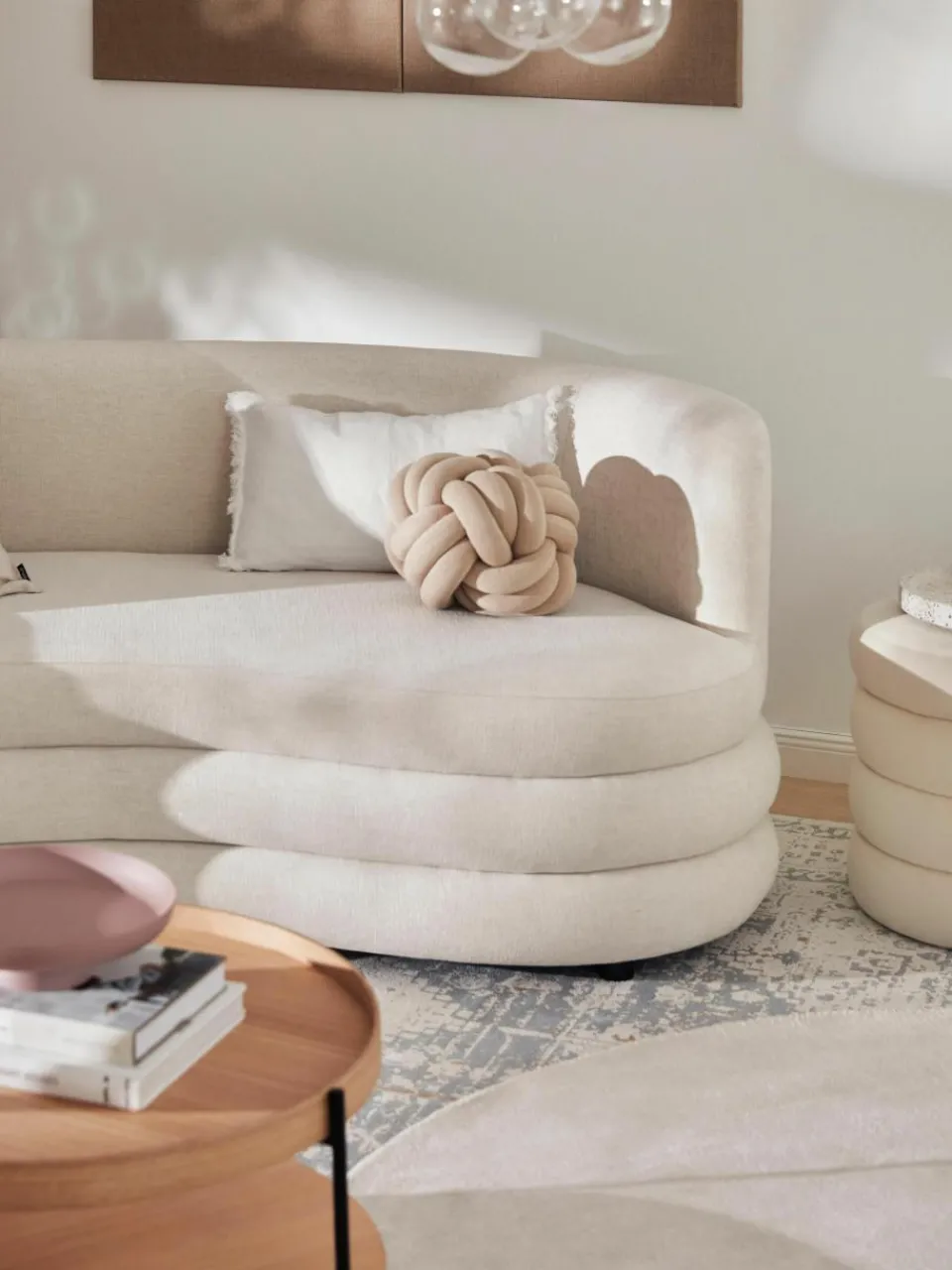 Linnen kussenhoes Luana met franjes^Westwing Collection Discount
