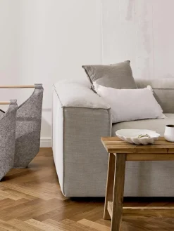 Linnen kussenhoes Luana met franjes^Westwing Collection Discount