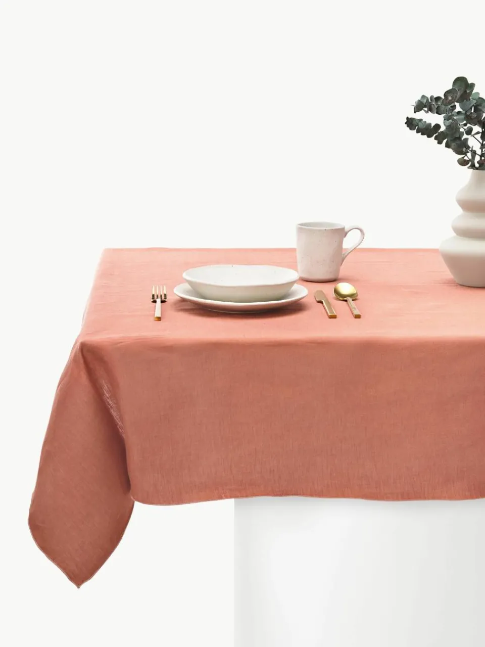 Linnen tafelkleed Kennedy met bies^Westwing Collection Hot