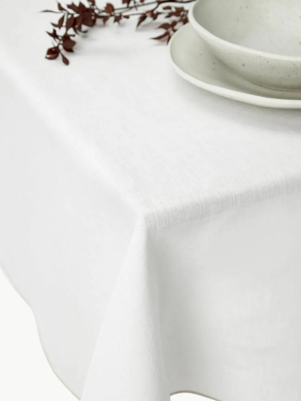 Linnen tafelkleed Kennedy met bies^Westwing Collection Discount