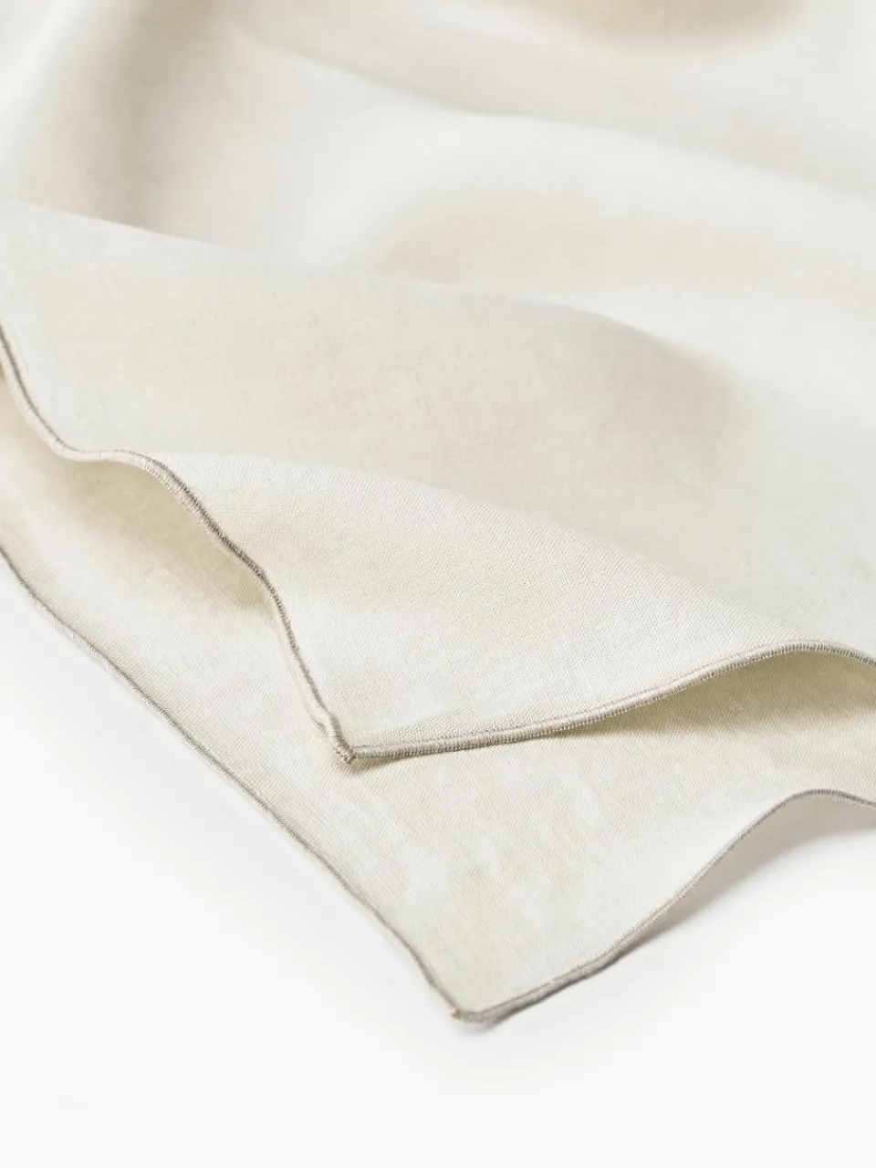 Linnen tafelkleed Kennedy met bies^Westwing Collection New