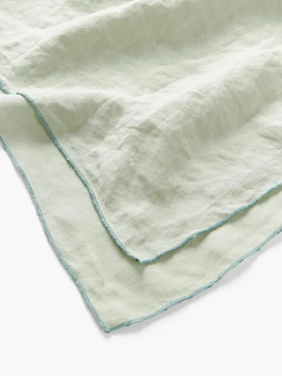Linnen tafelkleed Kennedy met bies^Westwing Collection New