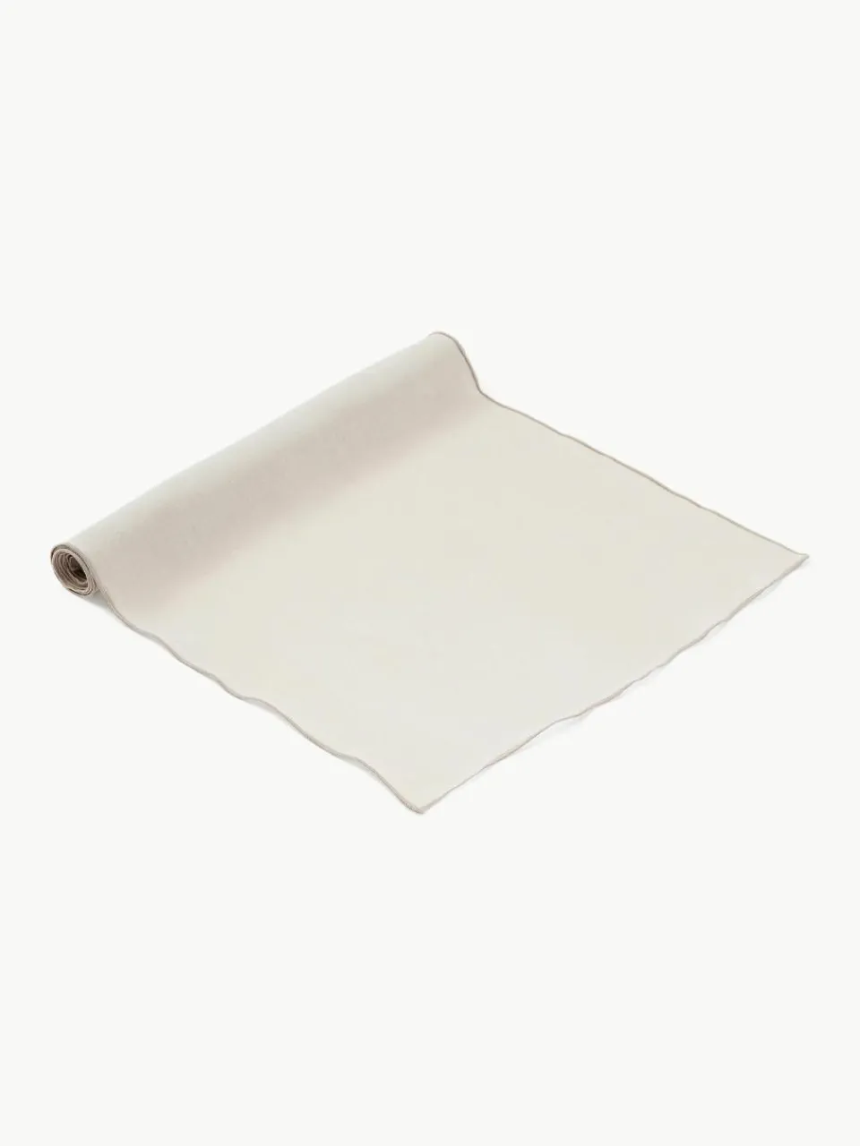 Linnen tafelloper Kennedy met bies^Westwing Collection Online