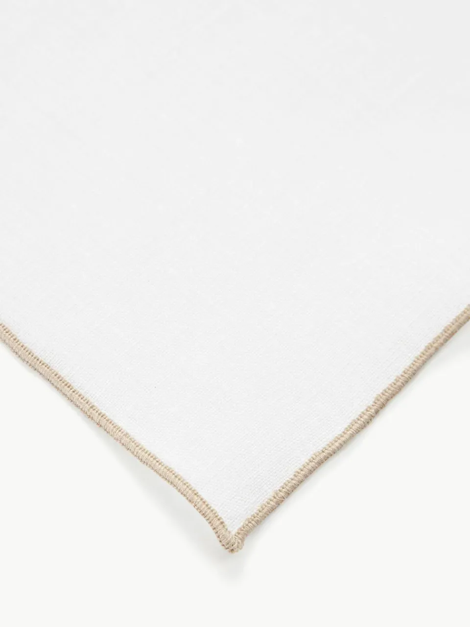 Linnen tafelloper Kennedy met bies^Westwing Collection Hot