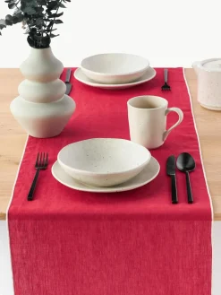 Linnen tafelloper Kennedy met bies^Westwing Collection Sale