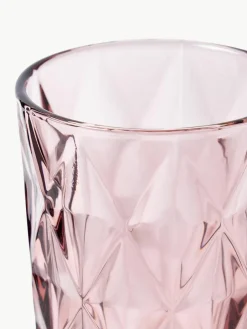 Longdrinkglazen Colorado met structuurpatroon, set van 4^Westwing Collection Sale