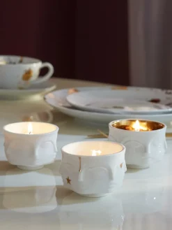 2-lonts geurkaars Muse Blanc (verse snijbloemen)^Jonathan Adler Clearance