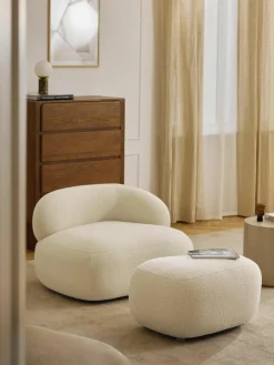 Loungefauteuil Alba uit teddyvacht^Westwing Collection Online
