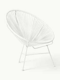 Loungefauteuil Bahia van kunststoffen vlechtwerk^Westwing Collection Clearance