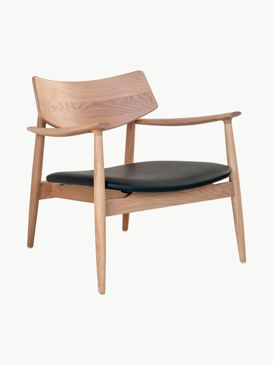 Loungefauteuil Olvera van eikenhout^Westwing New