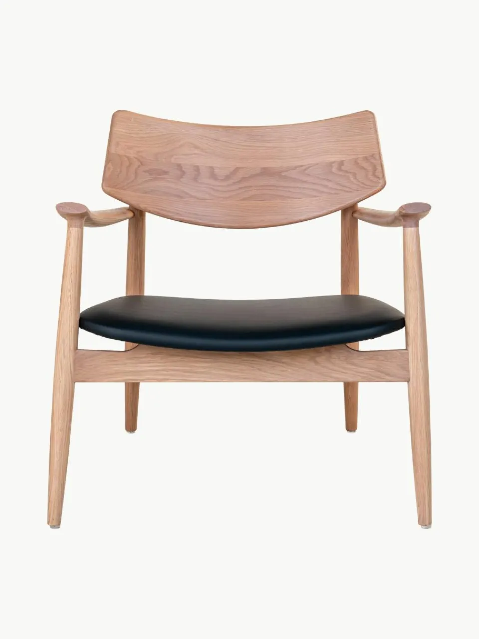 Loungefauteuil Olvera van eikenhout^Westwing New