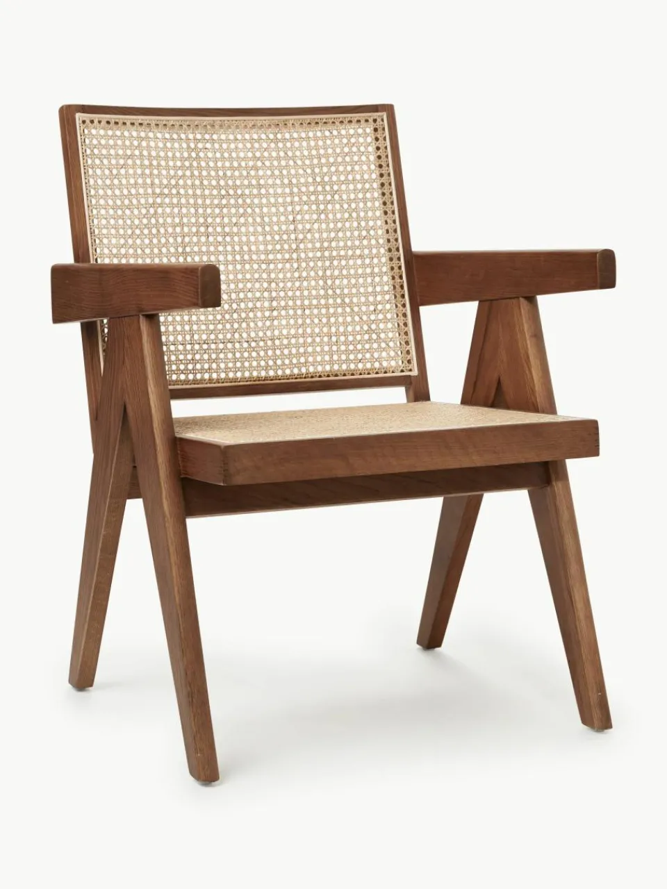 Loungefauteuil Sissi met Weens vlechtwerk^Westwing Collection New