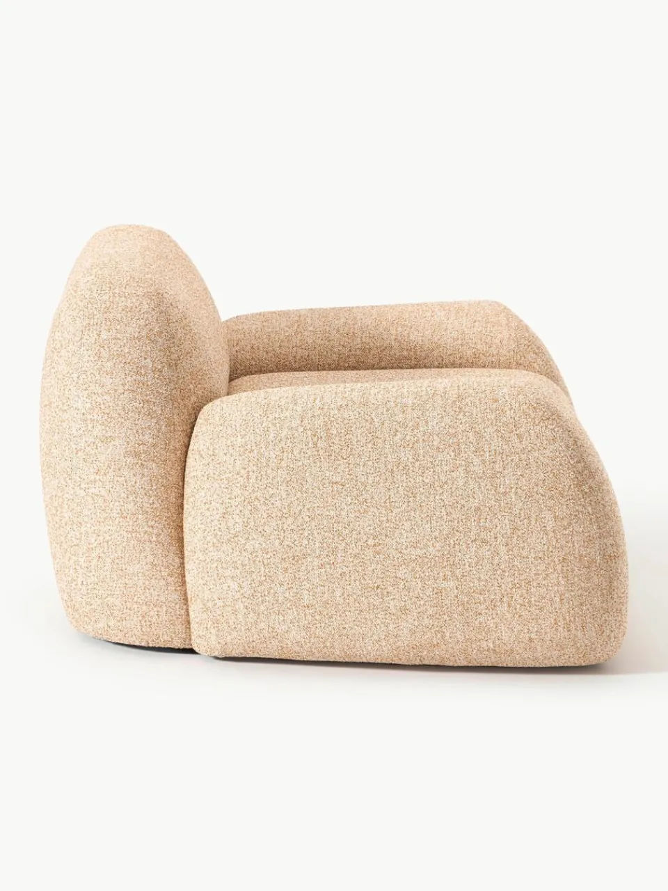 Loungefauteuil Wolke van bouclé^Westwing Collection New