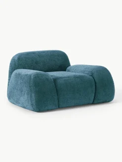 Loungefauteuil Wolke van teddy bouclé^Westwing Collection Clearance