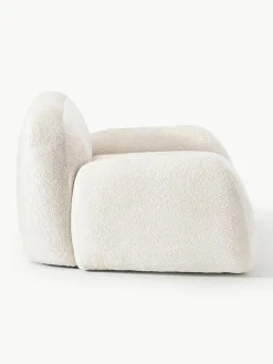 Loungefauteuil Wolke van teddy-bouclé^Westwing Collection Hot
