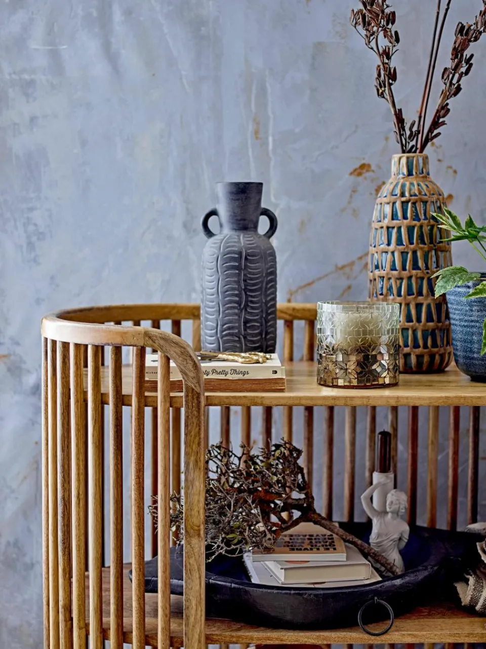 Mangohouten wandkast Sali^Bloomingville Outlet