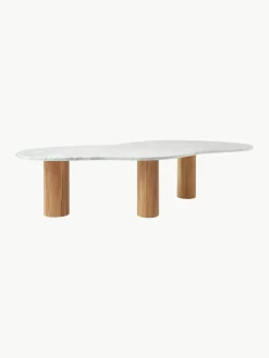 Marmeren salontafel Naruto in organische vorm^Westwing Collection Best