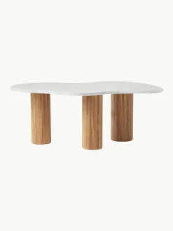 Marmeren salontafel Naruto in organische vorm^Westwing Collection Outlet