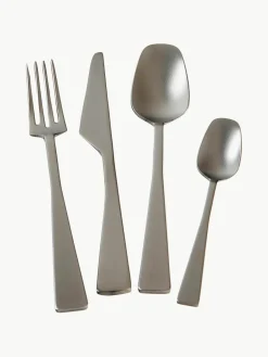 Mat geborstelde bestekset Zest, 6 personen (24-delig)^knIndustrie Outlet