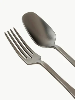 Mat geborstelde bestekset Zest, 6 personen (24-delig)^knIndustrie Outlet