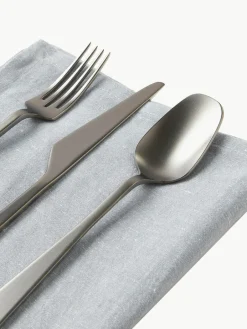 Mat geborstelde bestekset Zest, 6 personen (24-delig)^knIndustrie Outlet