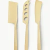 Mat geborstelde kaasmessen Art Cheese, set van 3^Westwing Outlet