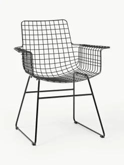Metalen armstoel Wire^HKLIVING Hot