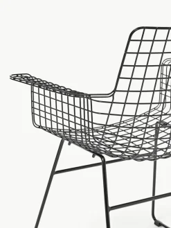 Metalen armstoel Wire^HKLIVING Hot