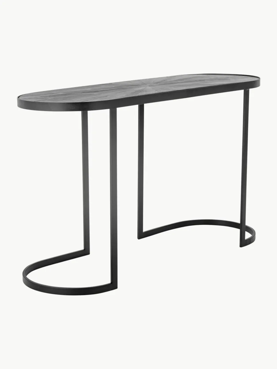 Metalen console Carter met houten blad^Bloomingville Fashion
