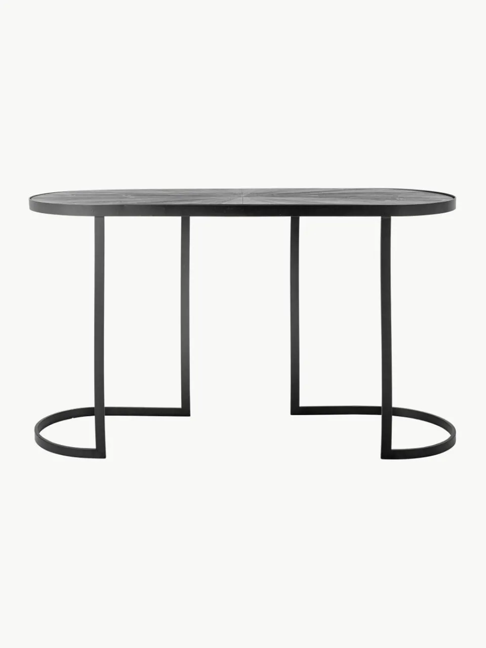 Metalen console Carter met houten blad^Bloomingville Fashion