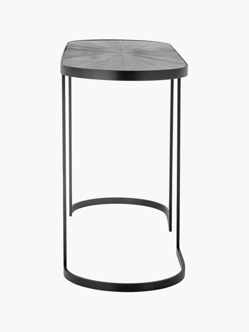 Metalen console Carter met houten blad^Bloomingville Fashion