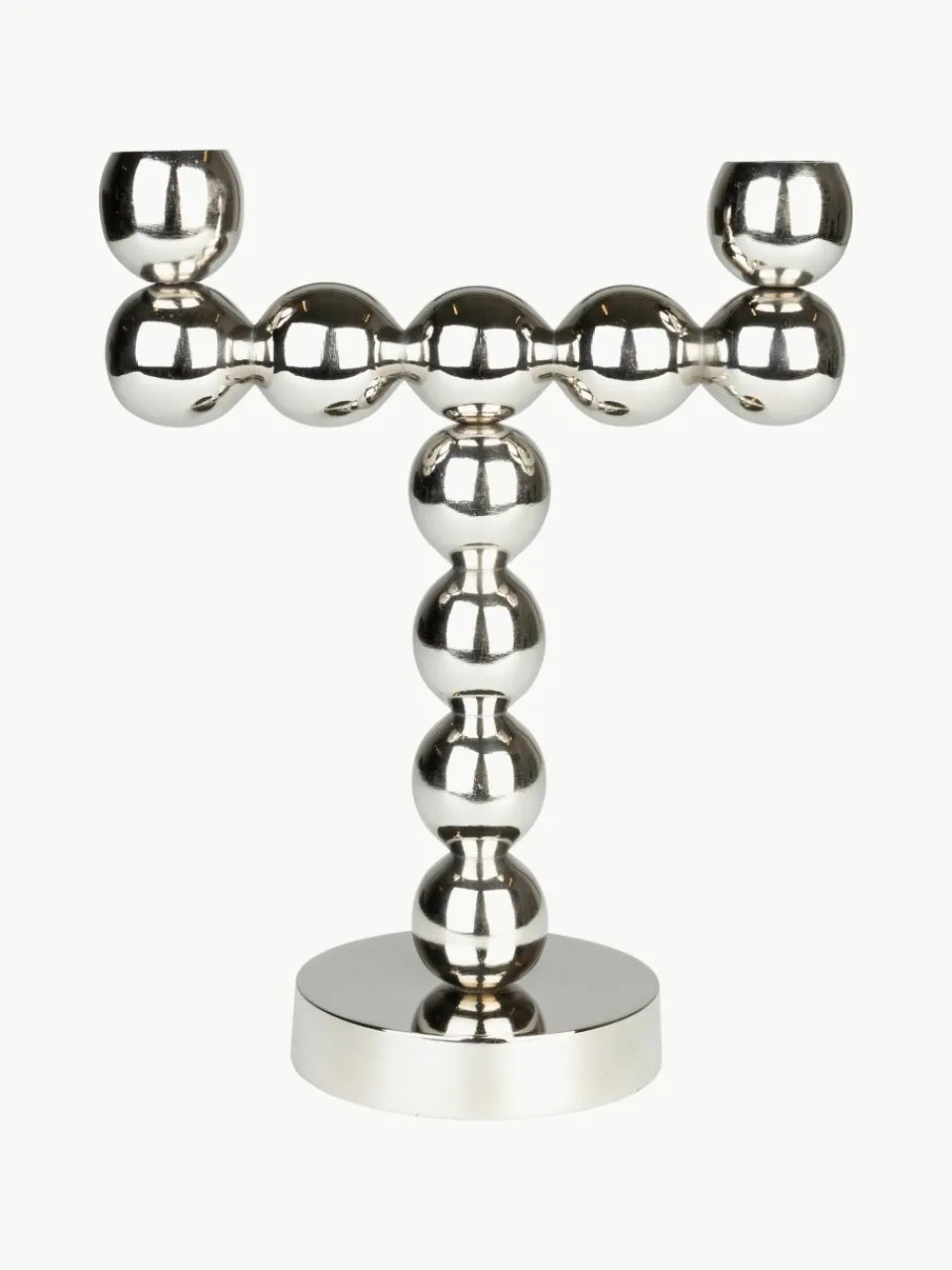 Metalen kandelaar Bubble^Zuiver Best