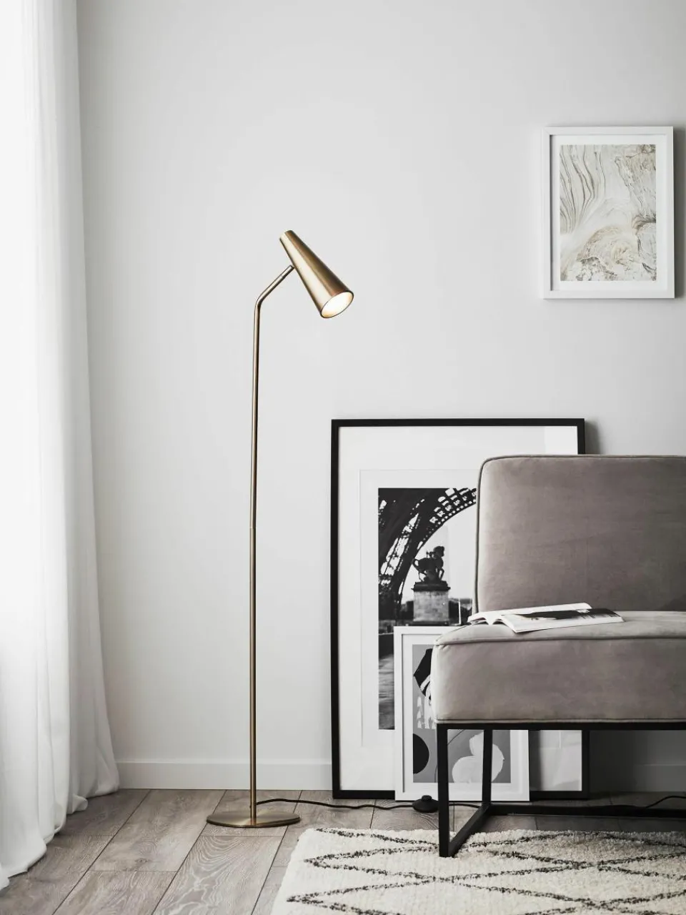 Metalen leeslamp Peak^Markslöjd Sale