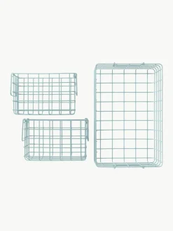 Metalen opbergmanden The Baskets, set van 3^Mustard Made Clearance